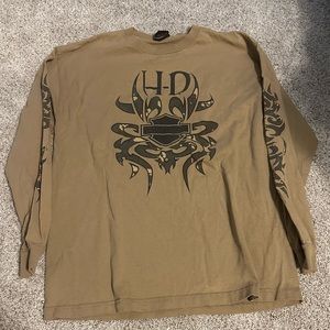 Vintage Harley Davidson Long Sleeve Waco Texas